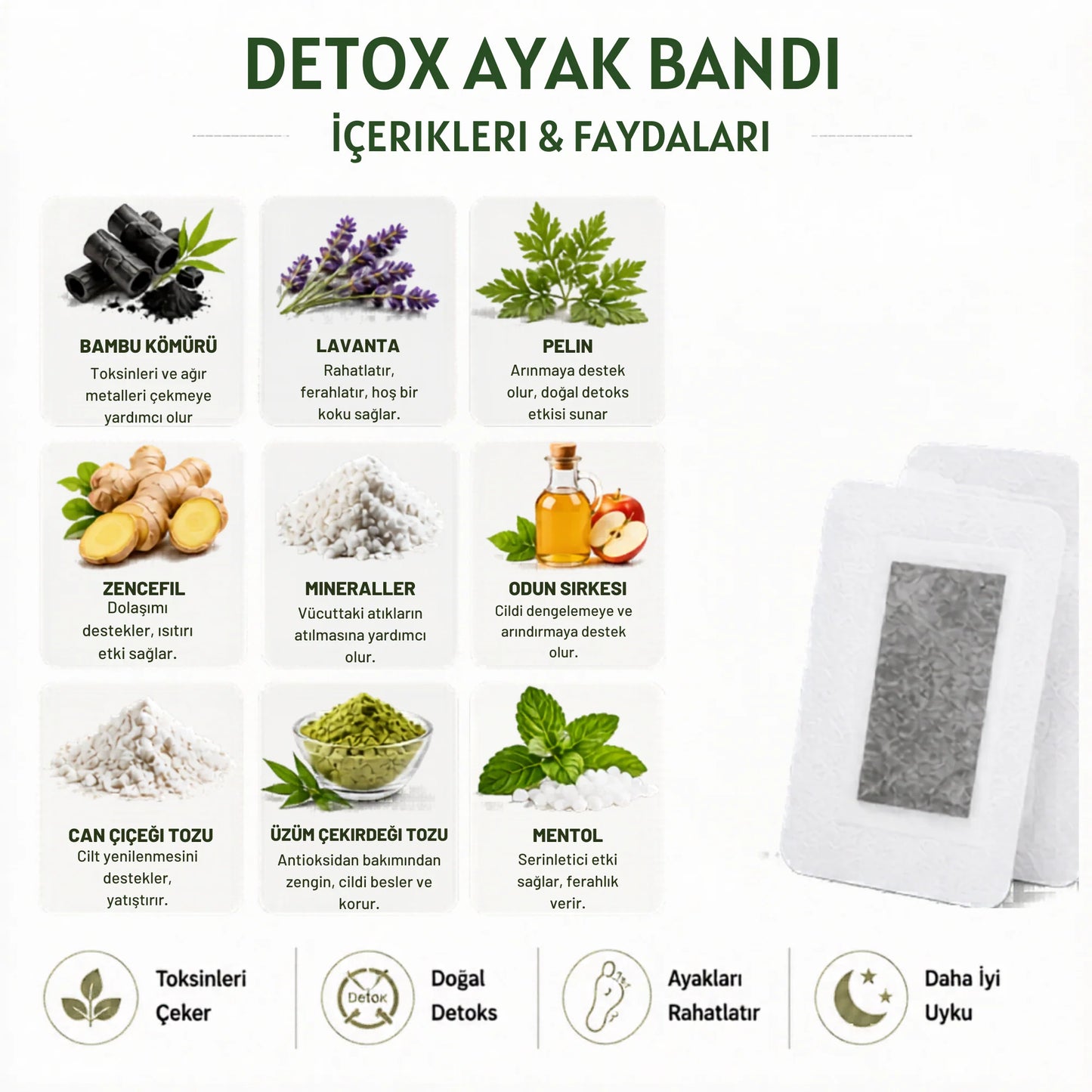Detox Ayak Bantı